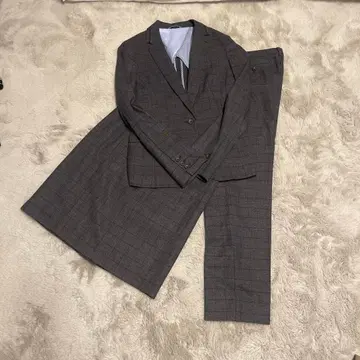 새상품급! 정장 셀렉트 수트 3 셋업 워셔블 체크