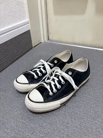 네이비 스웨이드 올스타 스니커즈