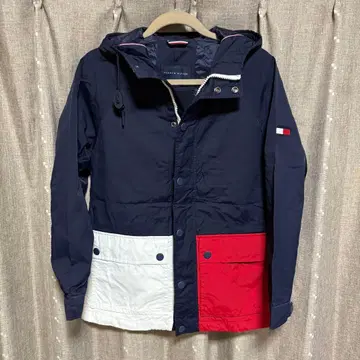 y112606 TOMMY HILFIGER 점퍼 블루종 레드 XS