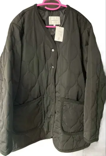 아메리칸 홀릭 퀼팅 블루종 택 포함