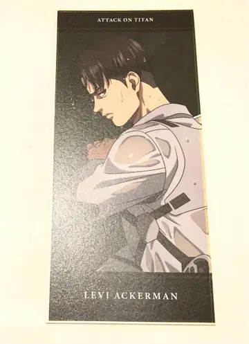 진격의 거인 리바이 색지 장식 가능한 엽서