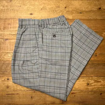 WYM LIDNM 위므바이리드므 체크 슬랙스 팬츠