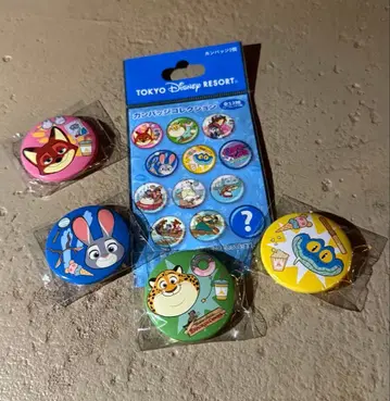 주토피아2 캔뱃지 컬렉션