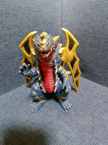 소프트 비닐 피규어 반다이 울트라 괴수 49 최강 합체수 킹 오브 몬스