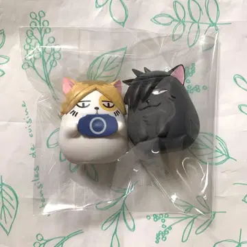 하이큐 오스와리 초콘 켄마 고양이 쿠로 고양이