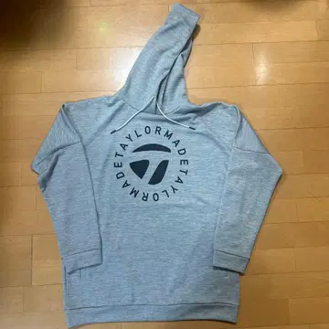 TaylorMade 후드 부착 맨투맨 그레이 O XL