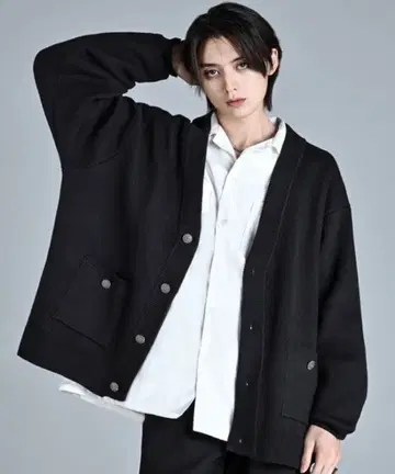 ADRER 엑스트라 퀄리티 헤비 웨이트 자카드 니트 가디건