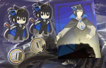 NARUTO 프린세스 카페 우치하 사스케 브로마이드 아크릴 스탠드