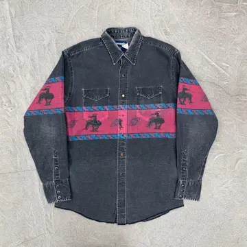 90s wrangler 웨스턴 셔츠 미국제 카우보이 셔츠