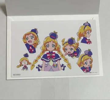 원더풀 프리큐어 큐어 프렌디 설정 자료집 엽서 영화 특전 포함