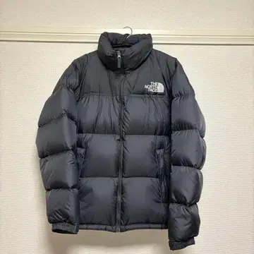 THE NORTH FACE 블랙 다운 자켓 눕시