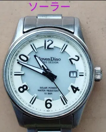 BG47 로벤 데노 솔라 시계 작동품 날짜 포함