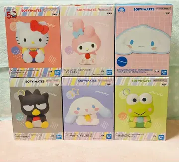 산리오 캐릭터즈 SOFVIMATES 6개