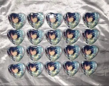 [정리] 앙스타 화이트데이 캔뱃지 하트 캔뱃지 사자나미 쥰 20개