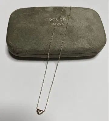 noguchi BIJOUX 하트 목걸이 K10 WG