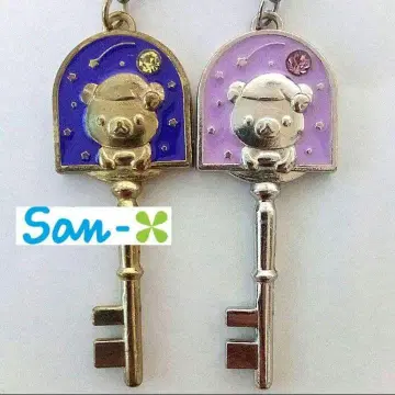 리락쿠마 코리락쿠마 열쇠 앤티크 스트랩 키 레트로 참