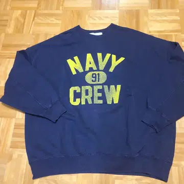 R JUBILEE 네이비 맨투맨 M 사이즈