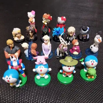 캐릭터 피규어 세트 20개