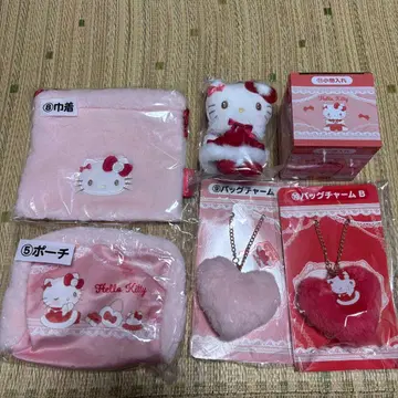 미개봉 헬로키티 제일복권 6세트
