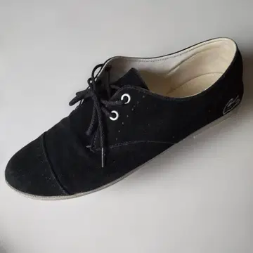 Lacoste 블랙 스웨이드 캐주얼 슈즈