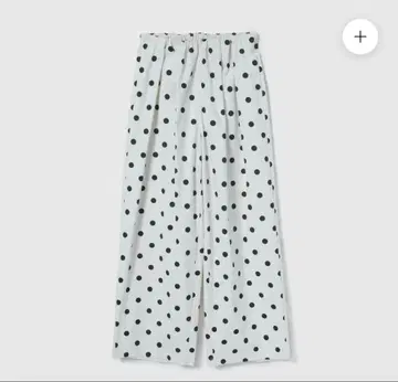 미사용 새상품 시루무린 도트 팬츠 팬츠