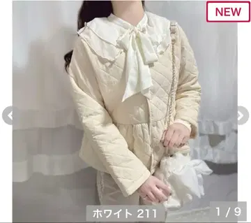 시마무라 Coco 콜라보 퀼팅 자켓 페플럼