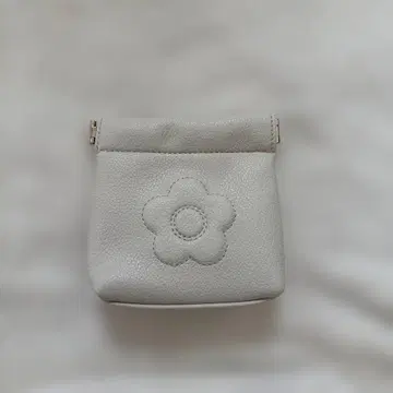 마리콴트 파우치 스프링 입구 파우치 가죽 미사용