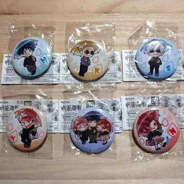 주술회전 ! Umbrella 캔뱃지 가챠가챠 고죠 사토루 외