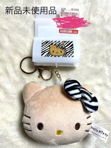 시마무라 일광화상 키티 갸루키티 헬로키티 제브라 패턴 미사용 새상품