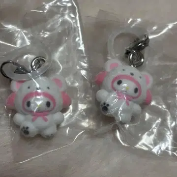 산리오 캐릭터 메지루시 액세서리 후와후와 스노우 마이멜로디