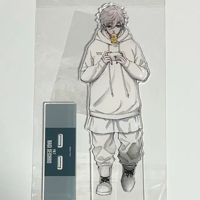 블루록 나기 세이시로 원화 사복 발렌타인 빅아크릴 스탠드 양도