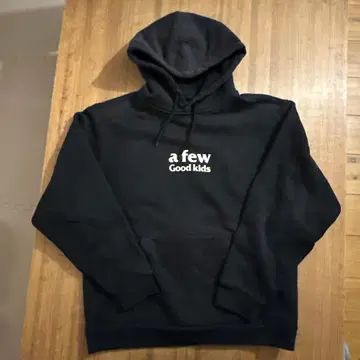 a few Good kids 후드티 블랙