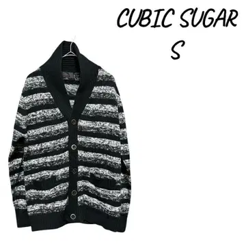 CUBIC SUGAR 스트라이프 스웨터 S 사이즈