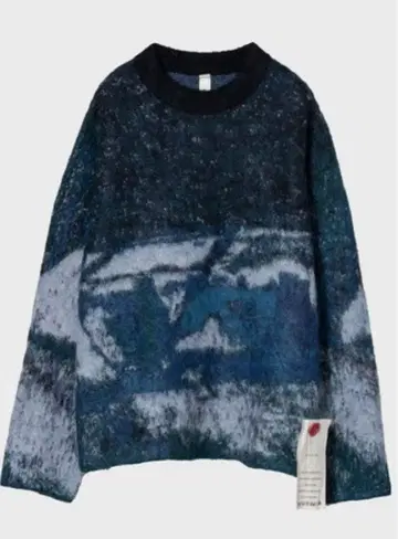 SHINYAKOZUKA GAUGUIN S 사이즈 네이비 니트