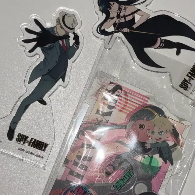 스파이 패밀리 아크릴 스탠드 굿즈 일괄