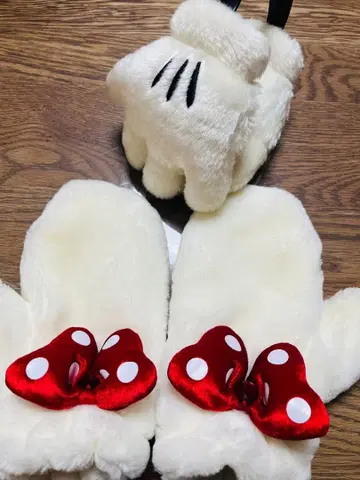 도쿄 디즈니 리조트 미키 & 미니 귀도리 미튼