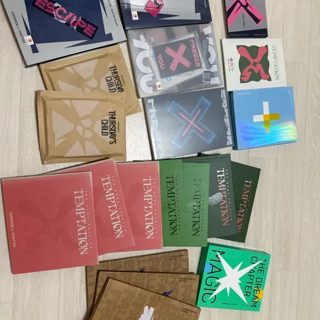 투바투 개봉 앨범 일괄 급처