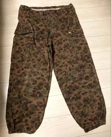 오스트리아군 피도트 카모플라쥬 오버 팬츠 실물