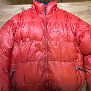 [레어 컬러 90s] 몽벨 다운 자켓 오렌지 M