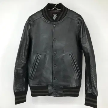 아칸서스 가죽 자켓 M 소가죽