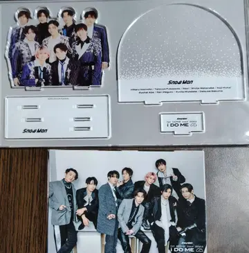 Snow Man*i Do me *아크릴 스탠드 (집합) + 사진 세트