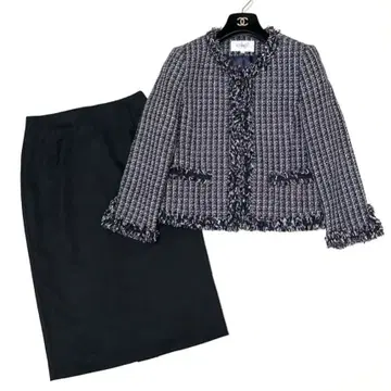 새상품급 자유구 x M-premier 세레모니 수트 세트 트위드 고급