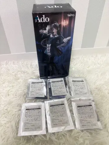 Ado 피규어 Winter ver. 다이컷 스티커 라운드 원