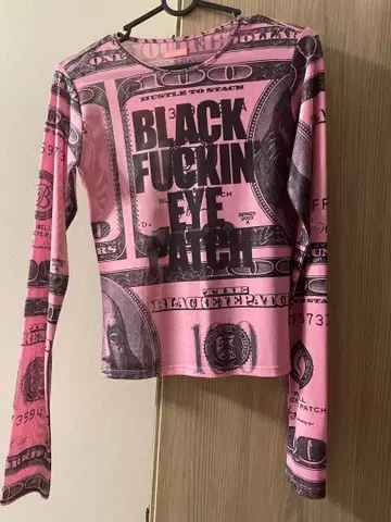 블랙 아이패치 롱티