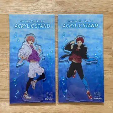 Free! 아크릴 스탠드 시이나 아사히 시기노 타카스미