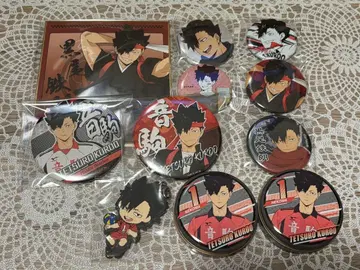 [ 21개 ] 쿠로오 테츠로 캔 배지 색지 아크릴 스탠드 카드