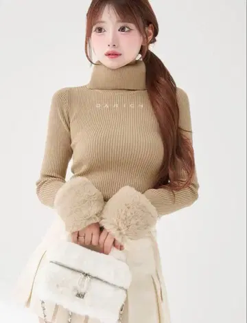 스무스 퍼 리브 니트탑 Darich 완판템