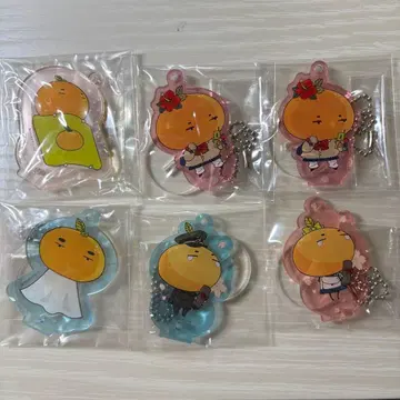 야스코닛! 미캉 코니시 카츠유키 아크릴 키링 세트