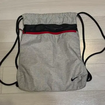 나이키 냅색 드로우 스트링 백 그레이
