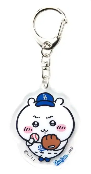 MLB 치이카와 (먼작귀) x 다저스 치이카와 아크릴 키링 새상품 미개봉